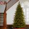 7.5ft. Pre-Lit Feel-Real® Nordic Spruce® Slim Artificial Christmas Tree, Clear Lights